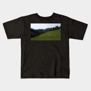 Green Matcha Fields Kids T-Shirt